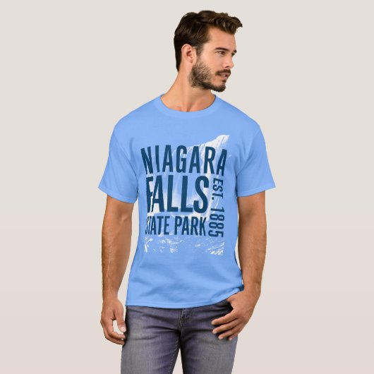 Niagara Herfst State Park Tee Shirt (Voorkant volledig)