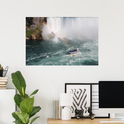 Niagara Herfst Uitzicht Poster (Thuiskantoor)