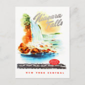 Niagara Herfst vintage-briefkaart Briefkaart (Voorkant)