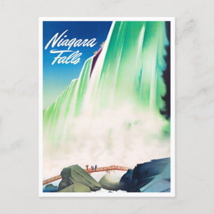 Niagara Herfst vintage-briefkaart Briefkaart