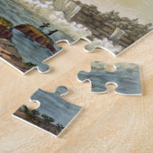 Niagara Herfsten, 1818 (kleurgraving) Legpuzzel (Zijkant)
