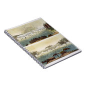 Niagara Herfsten, 1818 (kleurgraving) Notitieboek (Rechterzijde)