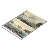 Niagara Herfsten, 1818 (kleurgraving) Notitieboek (Linkerzijde)