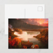 Niagara Herfsten 1830 Briefkaart (Voorkant / Achterkant)