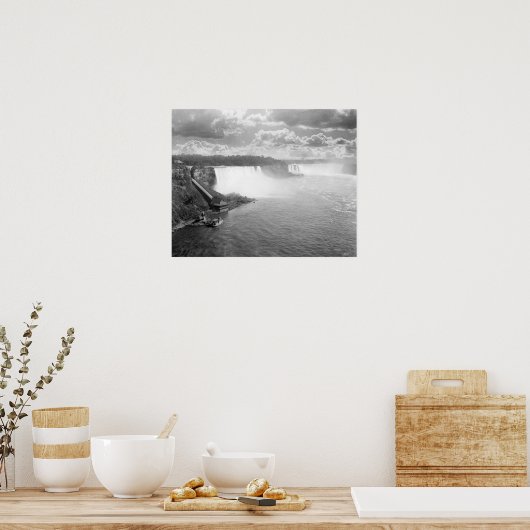Niagara Herfsten, 1905. foto Poster (Keuken)