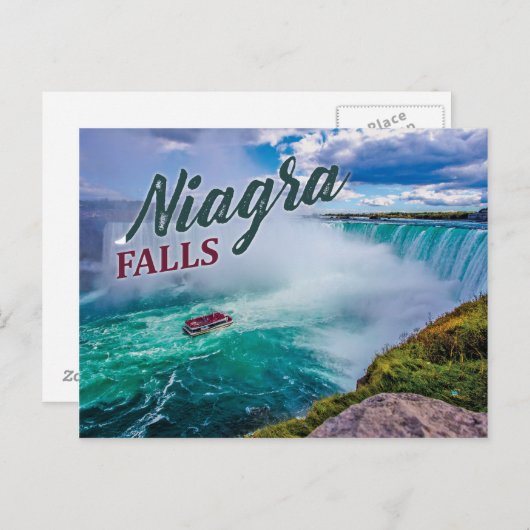 Niagara Herfsten 90's Style Briefkaart (Voorkant / Achterkant)