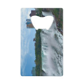 Niagara-Herfsten aan de Canadese zijde Creditkaart Flessenopener (Voorkant)