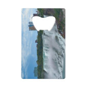 Niagara-Herfsten aan de Canadese zijde Creditkaart Flessenopener (Achterkant)