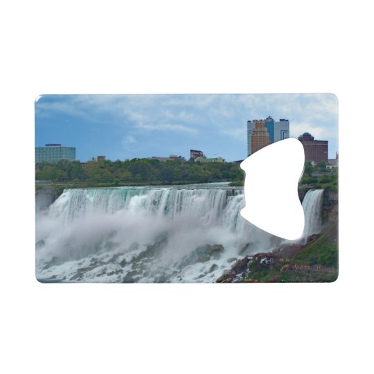 Niagara-Herfsten aan de Canadese zijde Creditkaart Flessenopener (Voorkant (Horizontaal))