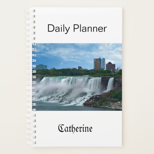 Niagara-Herfsten aan de Canadese zijde Planner (Voorkant)