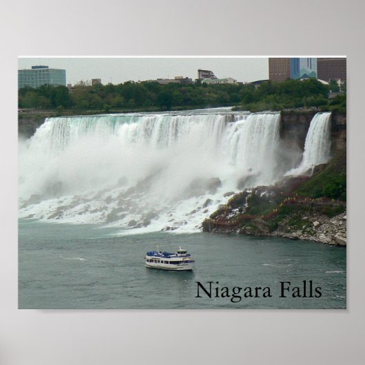 Niagara-Herfsten aan de Canadese zijde Poster (Voorkant)