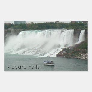 Niagara-Herfsten aan de Canadese zijde Rechthoekige Sticker