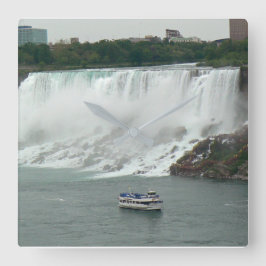 Niagara-Herfsten aan de Canadese zijde Vierkante Klok