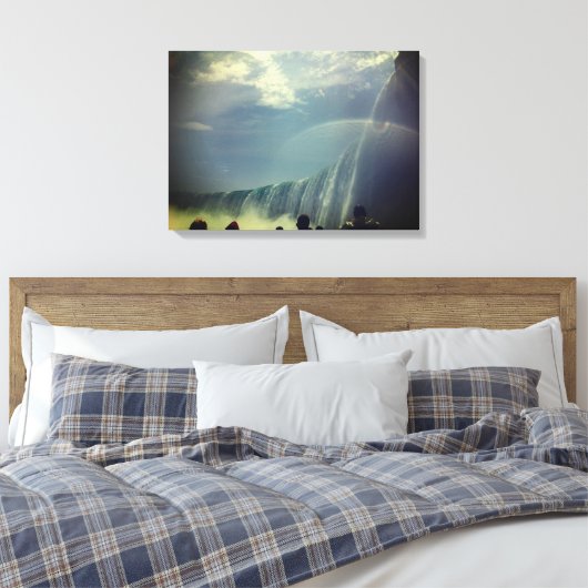 Niagara Herfsten Afbeelding Canvas (Insitu (Slaapkamer))