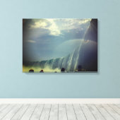 Niagara Herfsten Afbeelding Canvas (Insitu (Houten vloer))