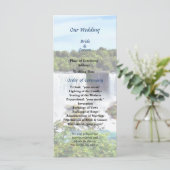 Niagara Herfsten American en Bridal Veil Herfsten Programmakaart (Staand voorkant)