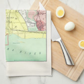 Niagara Herfsten and Vicinity Map 1885 Theedoek (Quarter Fold)