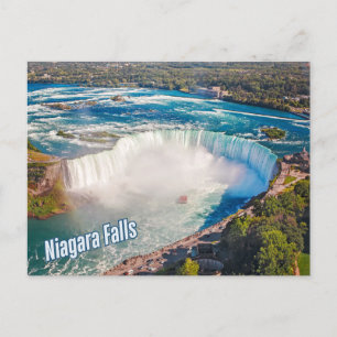 Niagara Herfsten Arial Uitzicht Briefkaart