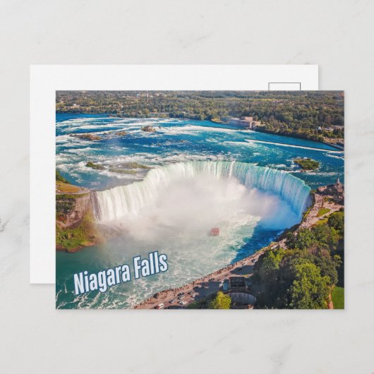 Niagara Herfsten Arial Uitzicht Briefkaart (Voorkant / Achterkant)