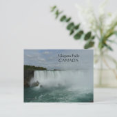Niagara Herfsten Beauty-Canadian Side Briefkaart (Staand voorkant)