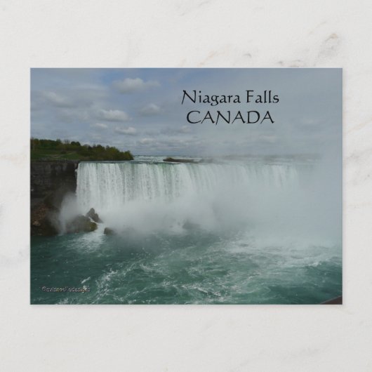 Niagara Herfsten Beauty-Canadian Side Briefkaart (Voorkant)