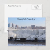 Niagara Herfsten, bevroren Briefkaart (Voorkant / Achterkant)