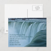 Niagara-Herfsten blijven gefocust op Briefkaart (Voorkant / Achterkant)