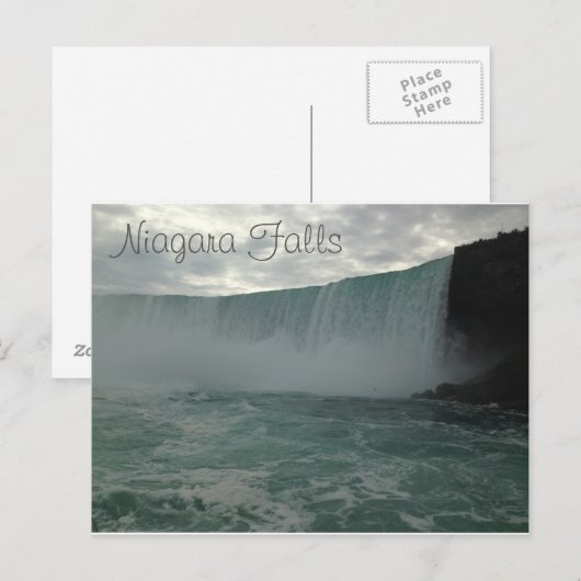 Niagara Herfsten briefkaart (Voorkant / Achterkant)