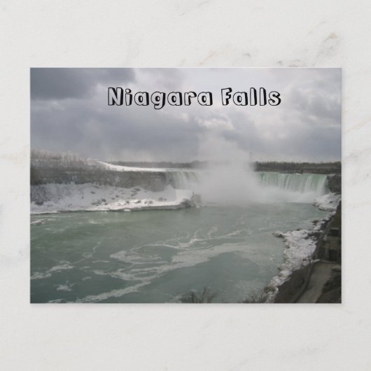Niagara Herfsten Briefkaart (Voorkant)