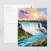 Niagara Herfsten Briefkaart (Voorkant / Achterkant)