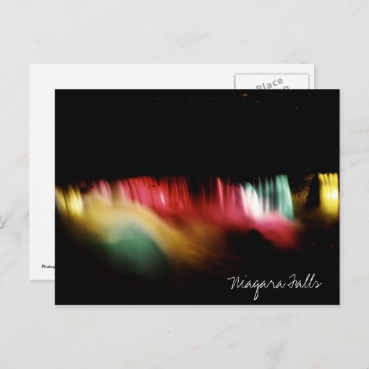 Niagara Herfsten Briefkaart (Voorkant / Achterkant)