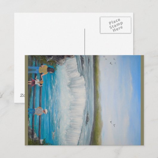 Niagara Herfsten Briefkaart (Voorkant / Achterkant)