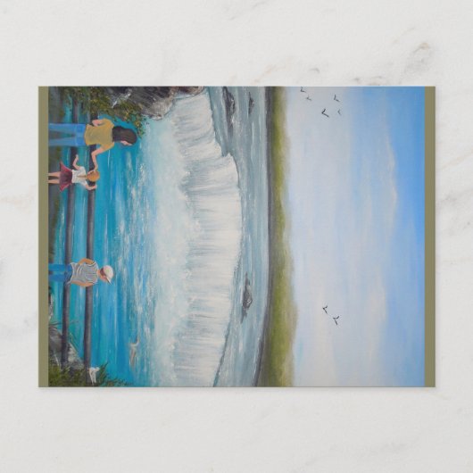 Niagara Herfsten Briefkaart (Voorkant)