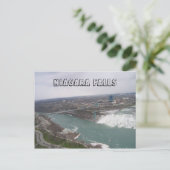 Niagara Herfsten Briefkaart (Staand voorkant)