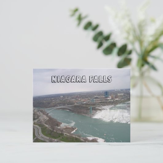 Niagara Herfsten Briefkaart (Staand voorkant)