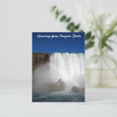 Niagara herfsten briefkaart (Staand voorkant)