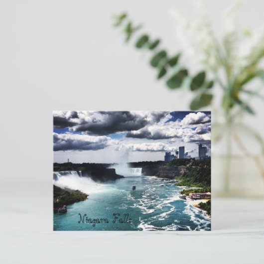 Niagara Herfsten Briefkaart (Staand voorkant)