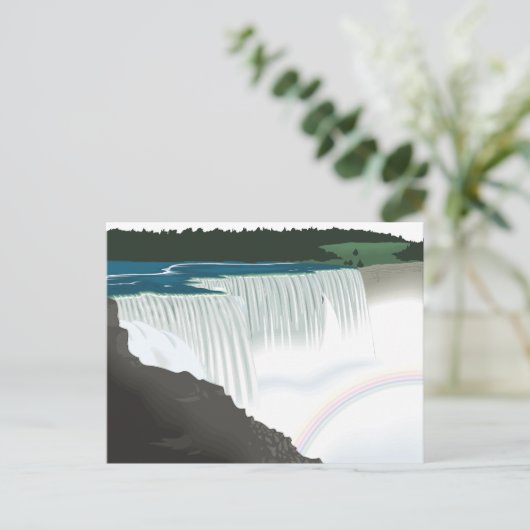 Niagara Herfsten Briefkaart (Staand voorkant)