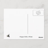 Niagara Herfsten Briefkaart (Achterkant)
