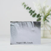 Niagara Herfsten Briefkaart (Staand voorkant)