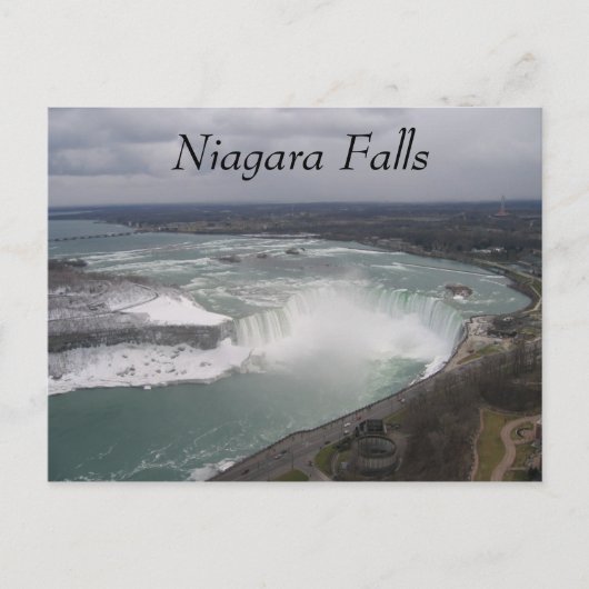 Niagara Herfsten Briefkaart (Voorkant)