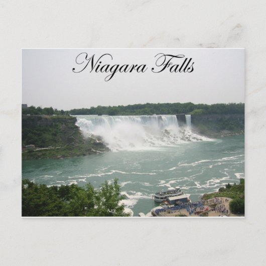 Niagara Herfsten Briefkaart (Voorkant)