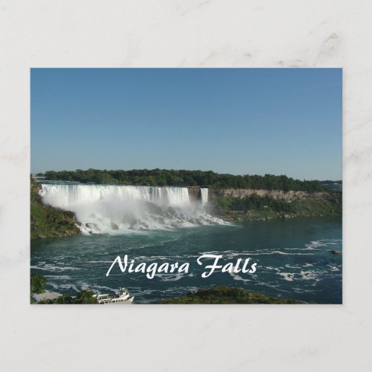 Niagara Herfsten Briefkaart (Voorkant)