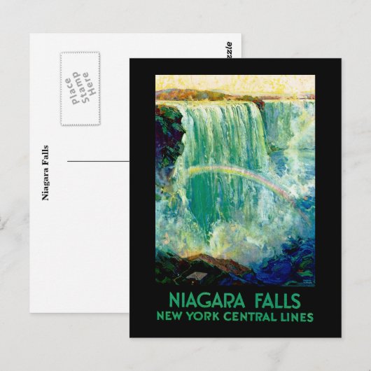 Niagara Herfsten Briefkaart (Voorkant / Achterkant)