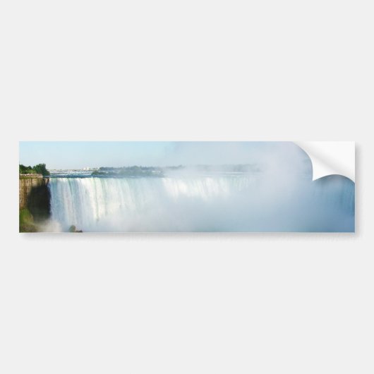 Niagara Herfsten. Bumpersticker (Voorkant)