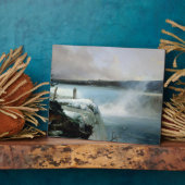 Niagara Herfsten, c.1837-40 (olie op canvas) Fotoplaat (Zijkant)