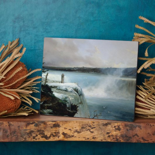 Niagara Herfsten, c.1837-40 (olie op canvas) Fotoplaat (Zijkant)