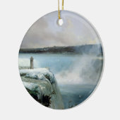 Niagara Herfsten, c.1837-40 (olie op canvas) Keramisch Ornament (Links)