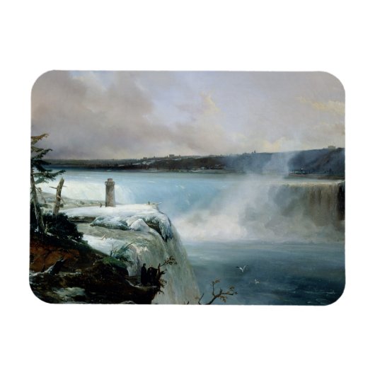 Niagara Herfsten, c.1837-40 (olie op canvas) Magneet (Horizontaal)
