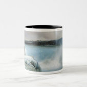 Niagara Herfsten, c.1837-40 (olie op canvas) Tweekleurige Koffiemok (Center)